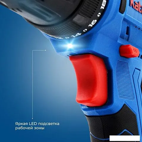 Дрель-шуруповерт Katana CD 3500 (с 2-мя АКБ 2 Ач, кейс)