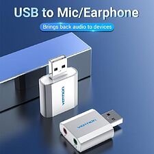 USB аудиоадаптер Vention VAB-S13