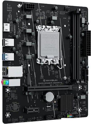 Материнская плата Maxsun Challenger H610M-H V1