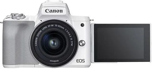 Беззеркальный фотоаппарат Canon EOS M50 Mark II Kit EF-M 15-45mm f/3.5-6.3 IS STM (белый)