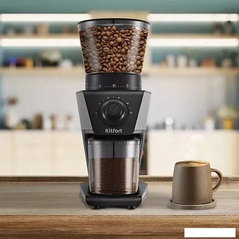 Электрическая кофемолка Kitfort KT-7245