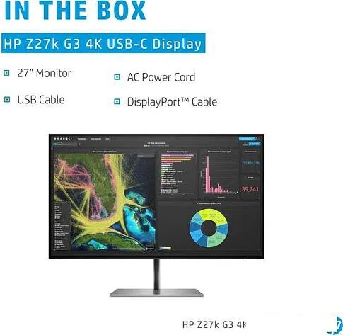 Монитор HP Z27k G3 1B9T0AA