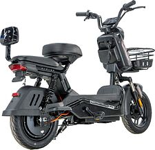 Электроскутер ZeuS Aurora (черный)