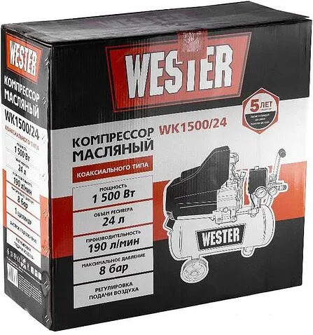 Компрессор Wester WK1500/24
