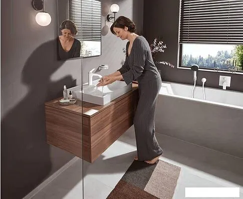 Душевая лейка Hansgrohe Pulsify Select 105 3jet Activation 24100700 (белый матовый)