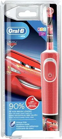 Электрическая зубная щетка Braun Oral-B Kids Cars D100.413.2K
