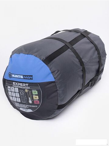 Спальный мешок Huntsman Эксперт Дюспо -25C (серый/терракотовый)