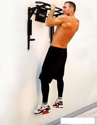 Турник с брусьями Absolute Champion Центрл Спорт Pro Maх (черный)