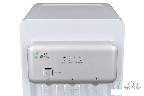 Кулер для воды Ecotronic K43-LXE (белый/серебристый)