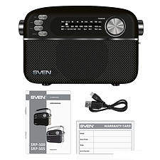 Радиоприемник SVEN SRP-505 (черный)
