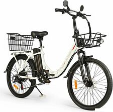 Электровелосипед SameBike M100 (белый)