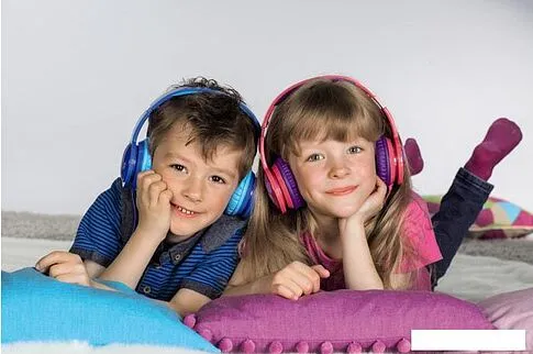 Наушники Hama Blink'n Kids (синий)