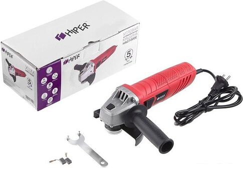 Угловая шлифмашина Hiper HAG1000E