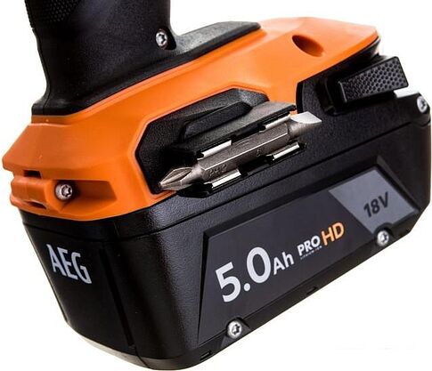 Ударная дрель-шуруповерт AEG Powertools BSB 18C3BL-502C 4935478939 (с 2-мя АКБ 5 Ач, кейс)