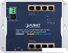 Управляемый коммутатор 2-го уровня PLANET WGS-4215-8P2S