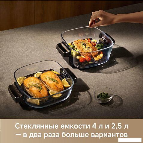 Аэрогриль (аэрофритюрница) Trouver Air Fryer Metalish AF20 Pro (черный)