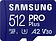 Карта памяти Samsung PRO Plus microSDXC 512GB (с кардридером)