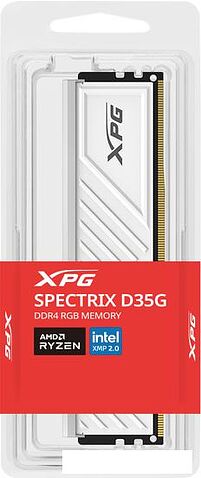 Оперативная память ADATA XPG Spectrix D35G RGB 8ГБ DDR4 3600МГц AX4U36008G18I-SWHD35G