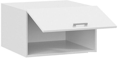 Шкаф навесной Трия Габриэлла 1В6ГП (белый/сноу)