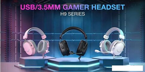 Наушники FIFINE H9 (розовый)