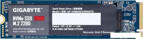 SSD Gigabyte NVMe 256GB GP-GSM2NE3256GNTD