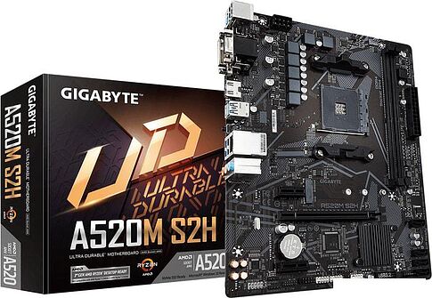 Материнская плата Gigabyte A520M S2H (rev. 1.0)