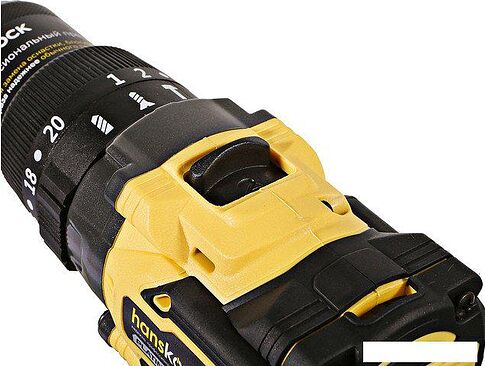 Ударная дрель-шуруповерт Hanskonner HCD18165BL (без АКБ)