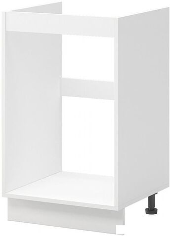 Шкаф напольный Mio Tesoro Альфа ШНМ 500 (белый/холст белый)