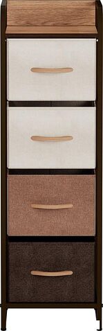 Комод Импэкс Leset Ноа 4 ящика (коричневый/бежевый)