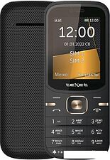 Кнопочный телефон TeXet TM-216 (черный)
