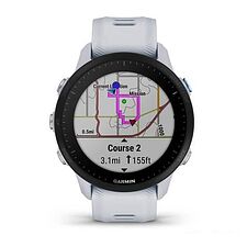 Умные часы Garmin Forerunner 955 (белый камень)
