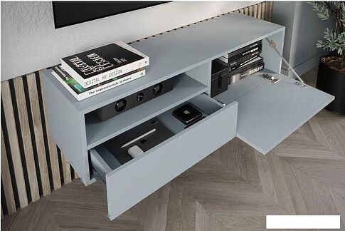 Тумба Mio Tesoro Plano PL T-1 (сумеречный голубой)