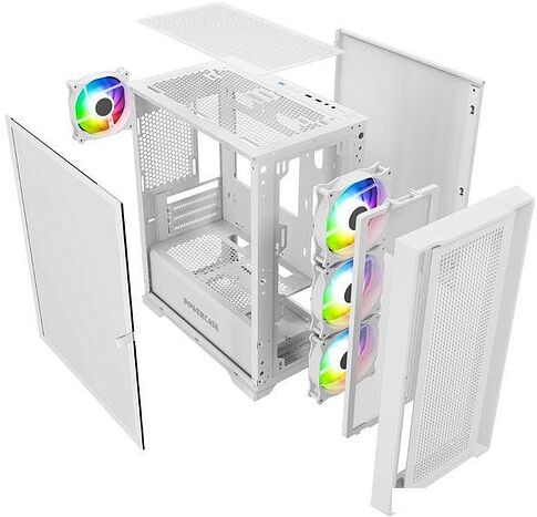 Корпус Powercase Alisio Micro X4W V2 CAMCXW-A4