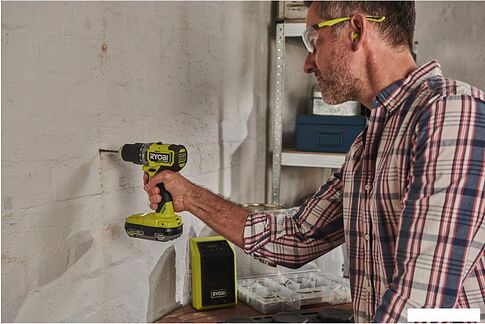 Ударная дрель-шуруповерт Ryobi RPD18C1-242S 5133006524 (с 2-мя АКБ, сумка)