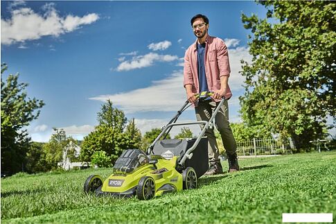 Газонокосилка Ryobi Power-Assist RLM36X41H50PG (с 1-им АКБ 5 Ач)