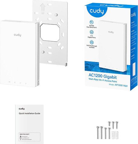 Точка доступа Cudy AP1300 Wall 1.0