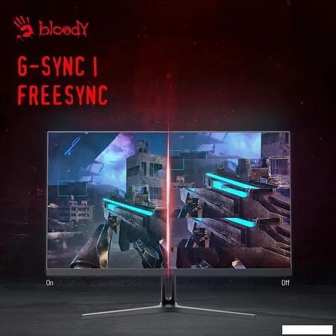 Игровой монитор A4Tech Bloody MN270Q (черный)