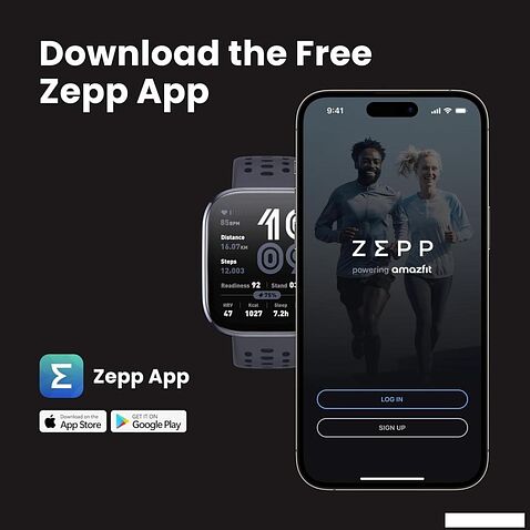 Умные часы Amazfit Bip 6 (титановый, с оранжевым силиконовым ремешком)