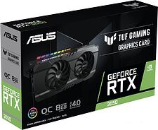 Видеокарта ASUS TUF Gaming GeForce RTX 3050 OC Edition 8GB GDDR6 TUF-RTX3050-O8G-GAMING Видеокарта ASUS TUF Gaming GeForce RTX 3050 OC Edition 8GB GDDR6 TUF-RTX3050-O8G-GAMING