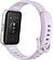 Фитнес-браслет Huawei Band 11 (серебристый алюминиевый корпус, с сиреневым силиконовым ремешком, международная версия)