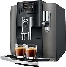 Эспрессо кофемашина JURA E8 Dark Inox