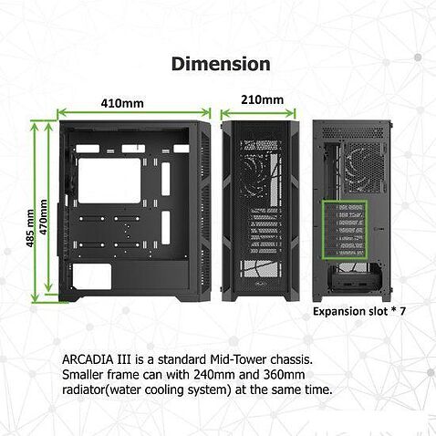 Корпус Raijintek Arcadia III