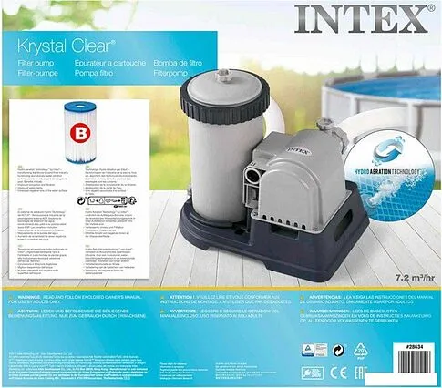 Аксессуары для бассейнов Intex Фильтр-насос картриджный 26634