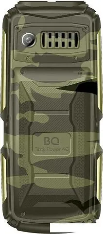 Кнопочный телефон BQ BQ-2410L Tank Power 4G (золотистый камуфляж)