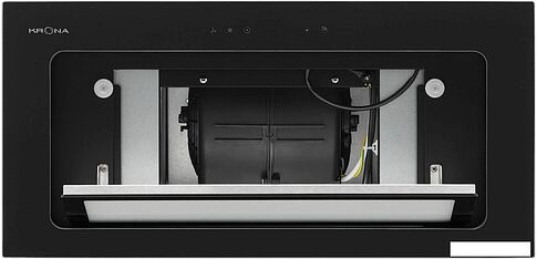 Кухонная вытяжка Krona Selina F MAX 600 black SGC КА-00009801 (черный)