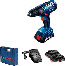 Дрель-шуруповерт Bosch GSB 180-LI Professional 06019F8323 (с 2-мя АКБ, кейс) Дрель-шуруповерт Bosch GSB 180-LI Professional 06019F8323 (с 2-мя АКБ, кейс)
