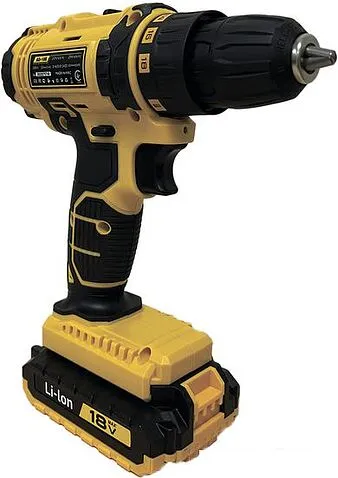 Дрель-шуруповерт Edon AD-18E (с 2-мя АКБ, кейс, набор оснастки)