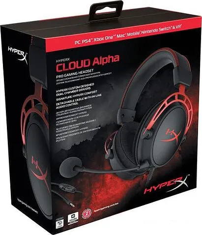 Наушники с микрофоном HyperX Cloud Alpha