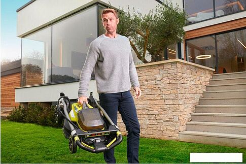 Колёсная газонокосилка Ryobi RY18LMX40A-0 (без АКБ)