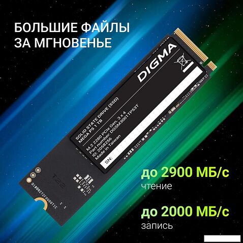 SSD Digma Mega P5 512GB DGSM3001TP53T